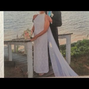 For intimate ceremony! Lace & Pearls. Exudes Grace